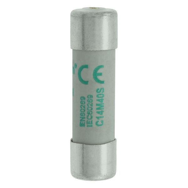 Fuse-link, LV, 40 A, AC 500 V, 14 x 51 mm, aM, IEC, with striker image 13