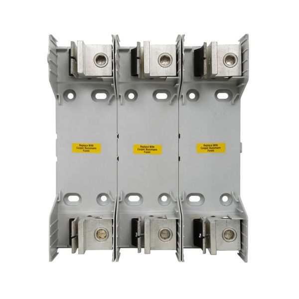 Eaton Bussmann Series RM modular fuse block, 600V, 225-400A, Knife Blade End X Knife Blade End, Three-pole image 4