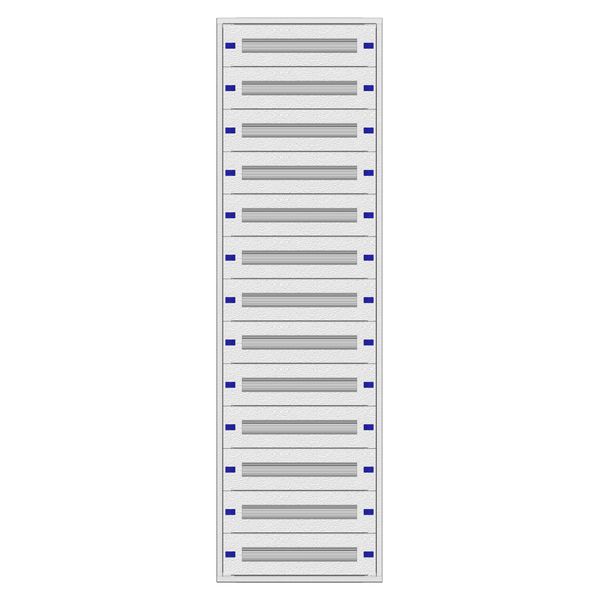 Wall-mounted distribution board 2A-39L, H:1885 W:590 D:250mm image 1