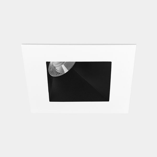 Downlight Play Deco Asymmetrical Square Fixed Black/White IP54 image 1