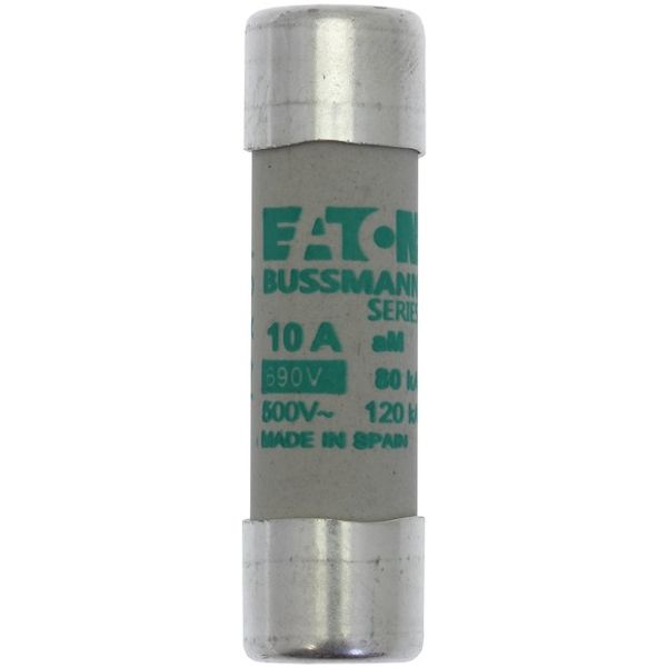 Fuse-link, LV, 10 A, AC 690 V, 14 x 51 mm, aM, IEC image 2