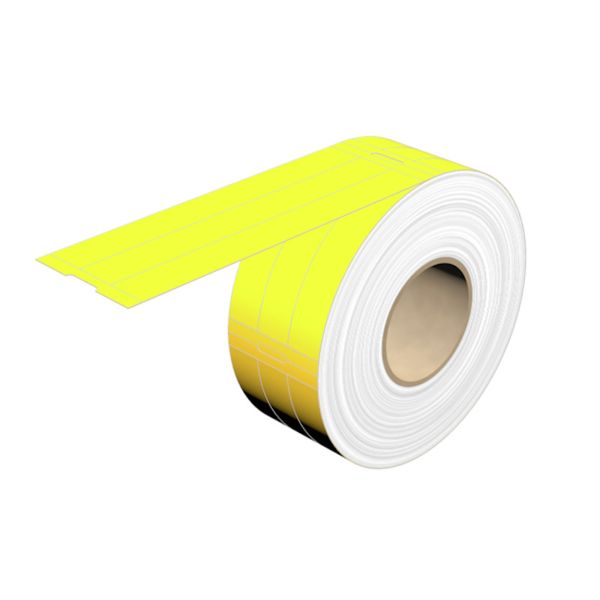 Device marking, halogen-free, 13 mm, Polypropylene, yellow image 1
