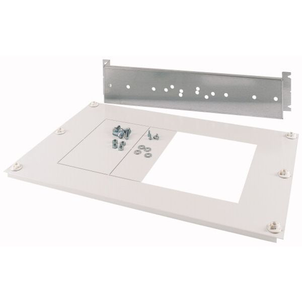 NH switch-disconnectors mounting unit, 630A, W=800mm, XNH3 3/4p, mounting on mounting plate image 1