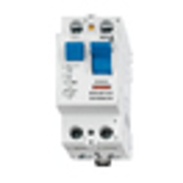 Residual current circuit breaker 25A, 2-pole, 100mA, type AC image 3