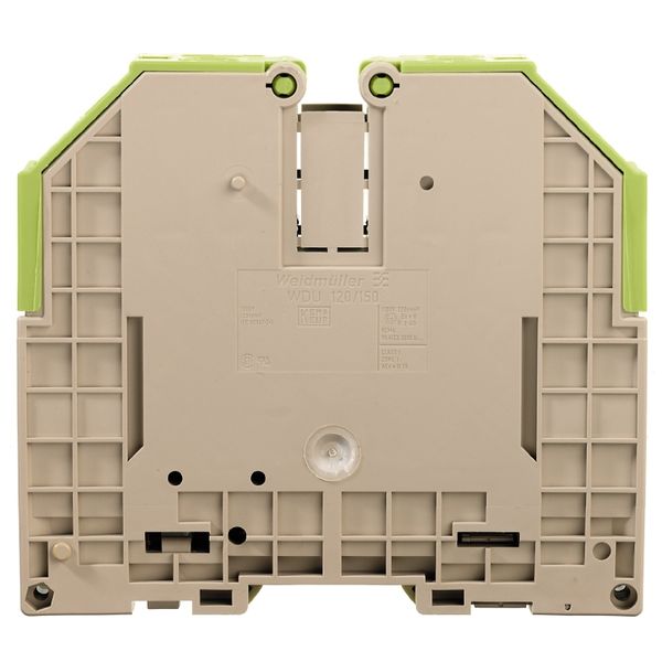 Feed-through terminal block, Screw connection, 120 mm², 1000 V, 269 A, image 1