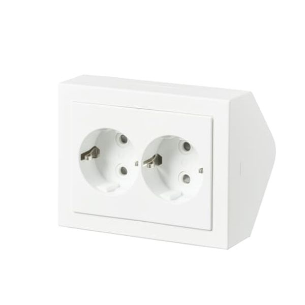 402EE-884 Socket outlet White - Impressivo image 1