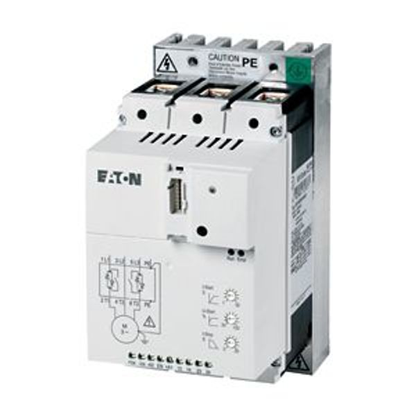 Soft starter, 55 A, 200 - 480 V AC, 24 V DC, Frame size: FS3, Communication Interfaces: SmartWire-DT image 2
