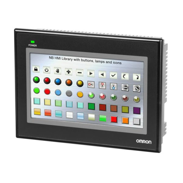 Touch screen HMI, 7 inch WVGA (800 x 480 pixel), TFT color image 2