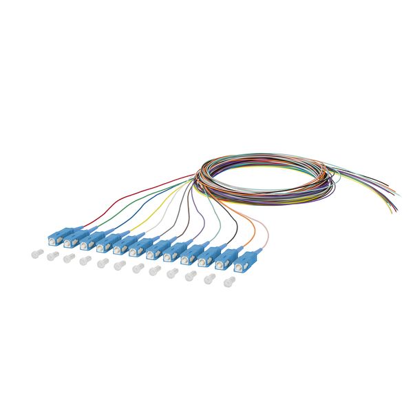 OpDAT pigtail SC-UPC, OS2, 12 colors image 1