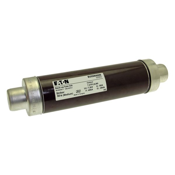 Fuse-link, medium voltage, 80 A, AC 7.2 kV, 3", 76 x 292 mm, back-up, DIN, with striker image 14