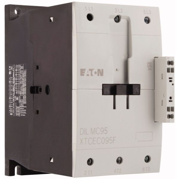 Contactor, 3 pole, 380 V 400 V 45 kW, 230 V 50 Hz, 240 V 60 Hz, AC operation, Spring-loaded terminals image 4