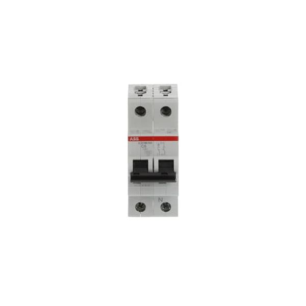 S201M-C6NA Miniature Circuit Breaker - 1+NP - C - 6 A image 3