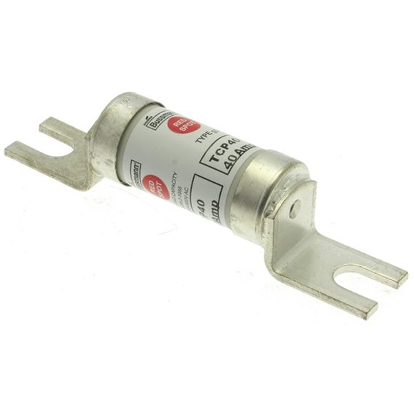 Fuse-link, low voltage, 40 A, AC 660 V, DC 460 V, BS88/A4, 26 x 110 mm, gL/gG, BS image 3