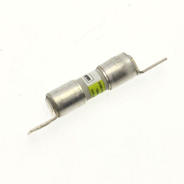 Fuse-link, high speed, 15 A, AC 240 V, DC 200 V, BS88, 9 x 46 mm, aR, BS image 3