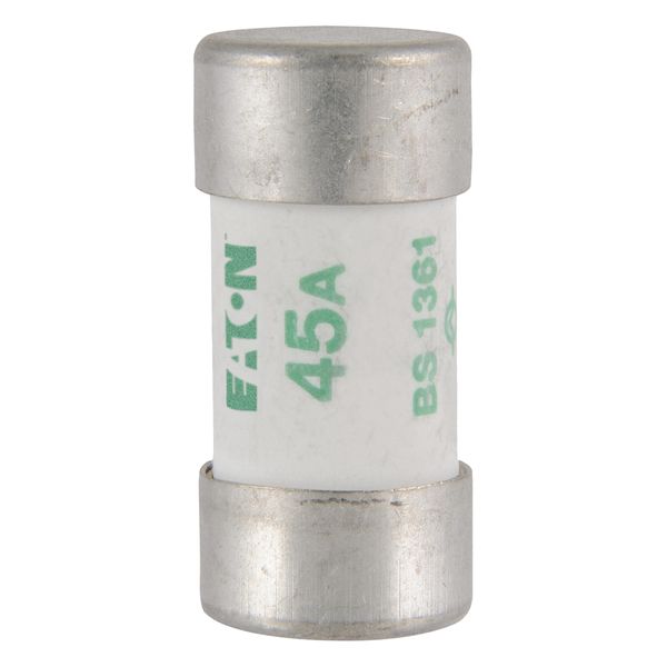 Fuse-link, low voltage, 45 A, AC 240 V, BS1361, 17 x 35 mm, BS image 6