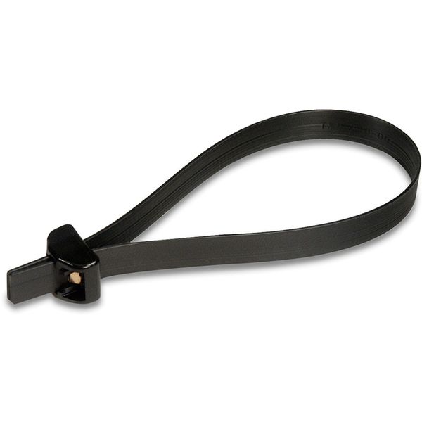 CSS-160 CABLE TIE 16X.5IN BLK ACETAL 250LB image 1