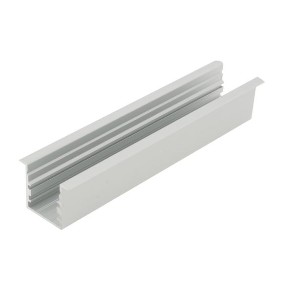 Aluminium profile TBI, L-2000mm W-25mm H-27mm image 1