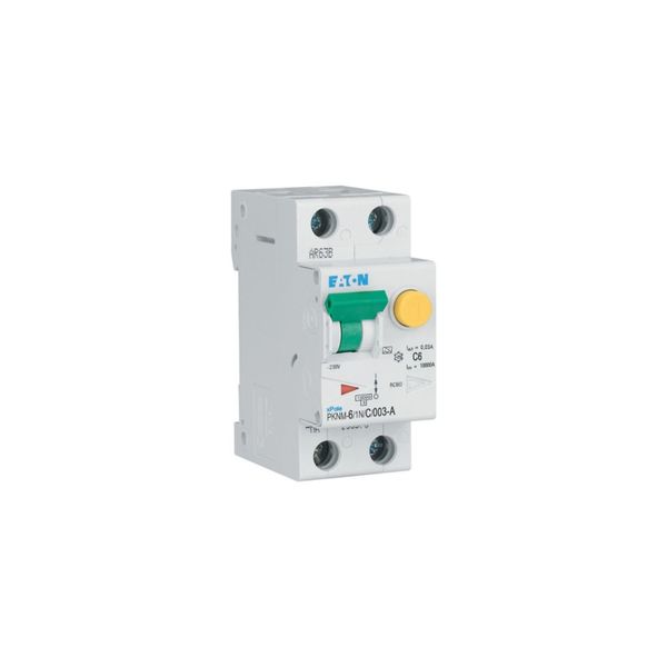 RCD/MCB combination, 6 A, 30 mA, MCB trip characteristic: C, 1p+N, RCD trip characteristic: A image 18