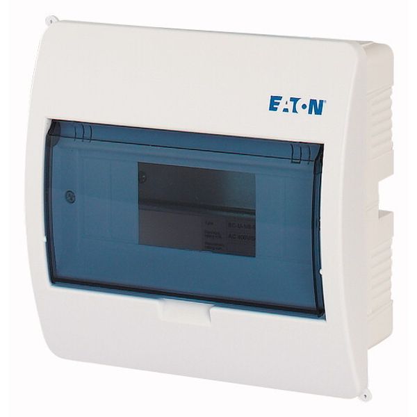 ECO Compact distribution board, flush mounting, 1-rows, 8 MU, IP40 image 2