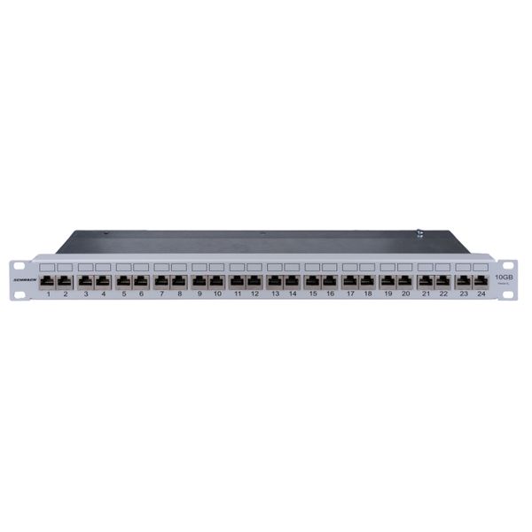 DE-EMBEDDED LINE Patchpanel 19" 24xRJ45 10GB Class Ea, 1U image 1