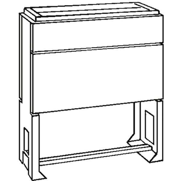 EH3SE1EH EH POLYESTER DIN BASE SIZE 1, KIT image 1