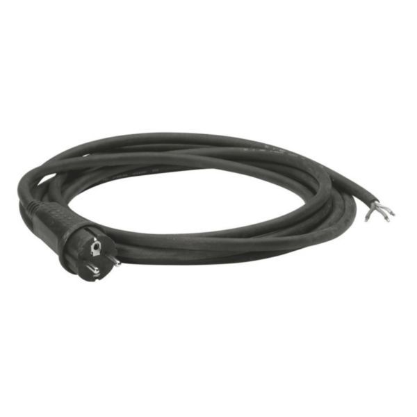 Extension cord to be wired with 2P+E 16A plug with 5m rubber cord image 2