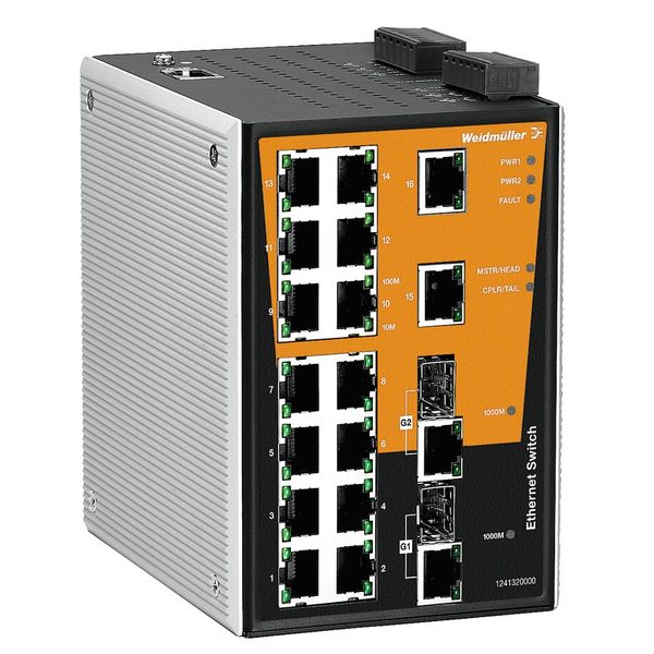 Network switch (managed), managed, Fast/Gigabit Ethernet, Number of po image 2