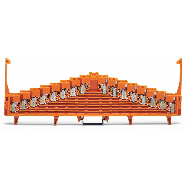 8-level same potential terminal block with locking clips all clamping image 1