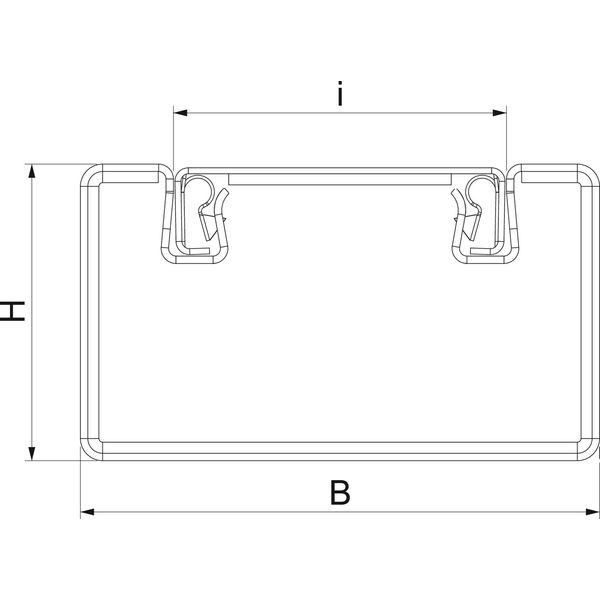 BSKM 1025RW Fire protection duct I30-I122 with inner coating 100x250x2000 image 2