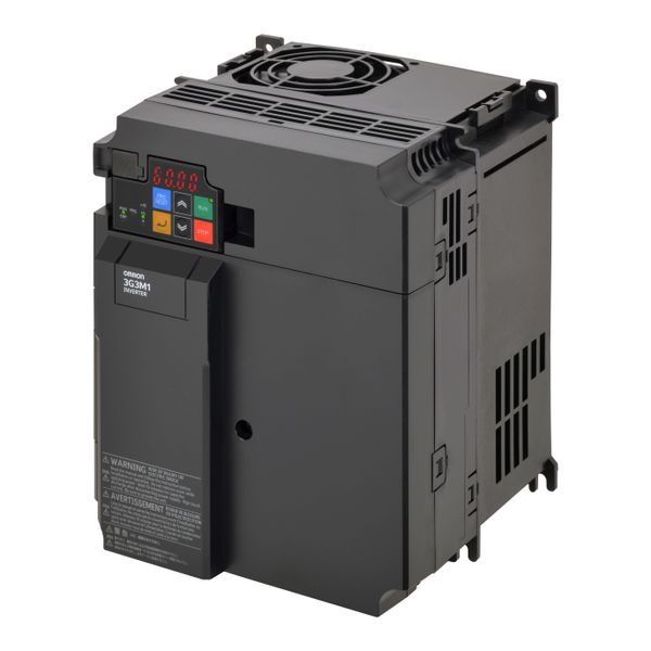 M1 AC Drive, 5.5/7.5 kW (HD/ND), 25/30 A (HD/ND), 200 VAC, 3~ input, O 3G3M9452F image 1