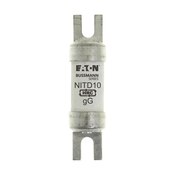 Fuse-link, LV, 10 A, AC 550 V, BS88/A1, 14 x 55 mm, gL/gG, BS image 9