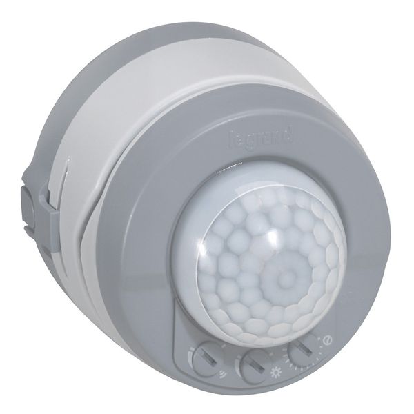 Movement detector Plexo IP 55 - detection angle 360° - surface mounting - grey image 1