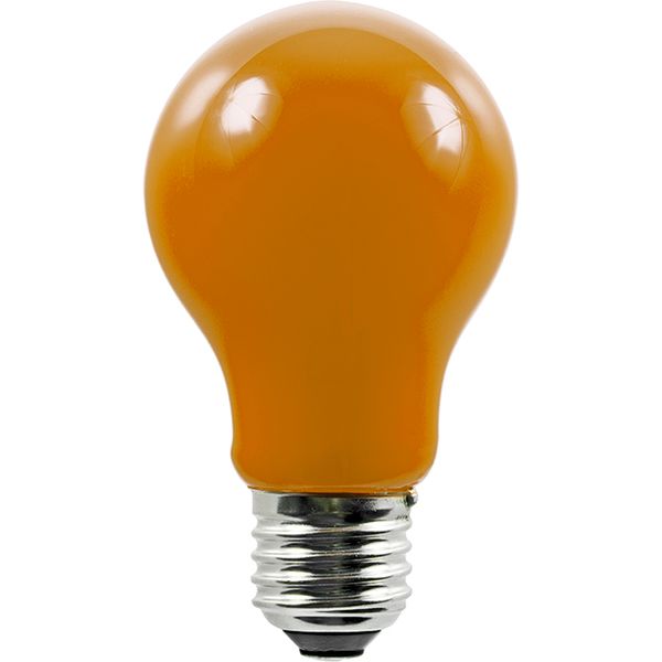 LED E27 Fila GLS A60x105 230V 1W AC Orange Non-Dim image 1