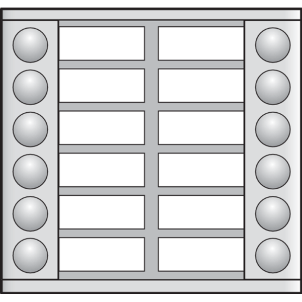 Extension module with 20 mm in two rows for surface-mounting external image 1