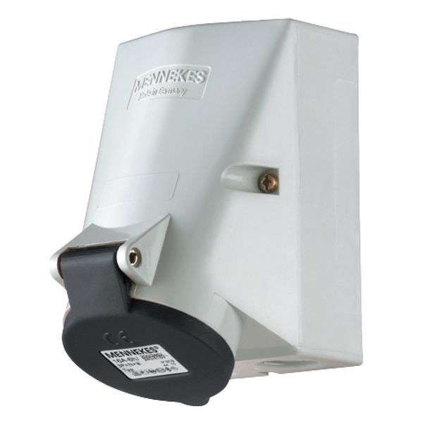 Mennekes Wall mounted recept., 32A4p7h500V, IP44 1857 image 1