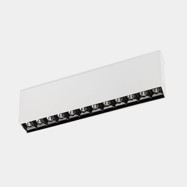 Ceiling fixture Bento Surface 12 LEDS 24.4W LED warm-white 2700K CRI 90 PHASE CUT White IP23 1715lm image 1