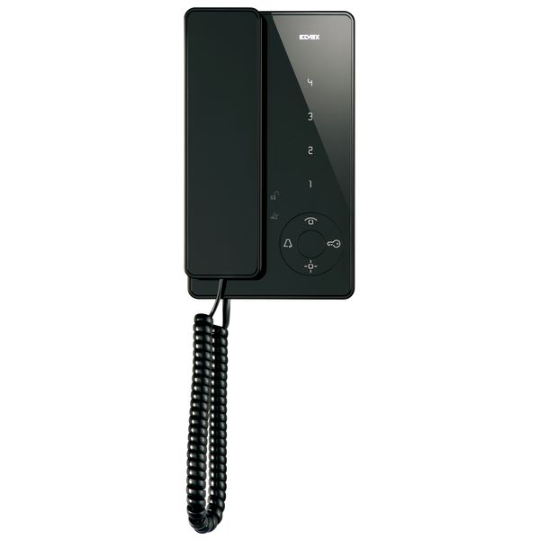 Tab h-o-h interphone w/handset, black image 1
