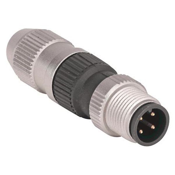 Allen-Bradley 889D-M4DC-H Insulation Displacement Connector, DC Micro (M12), Straight Male, 4-Pin, 4-5.1mm (0.16-0.20 In) image 1