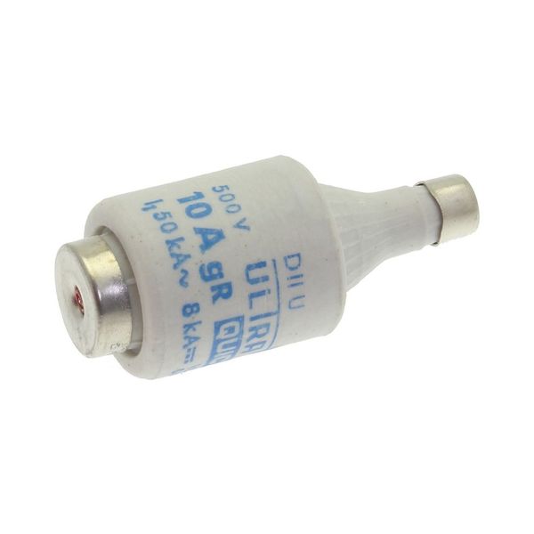 Fuse-link, LV, 10 A, AC 500 V, D2, aR, IEC, ultra rapid image 14