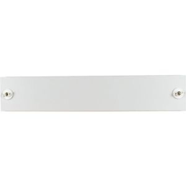 Front plate, for HxW=50x400mm, blind, white image 2