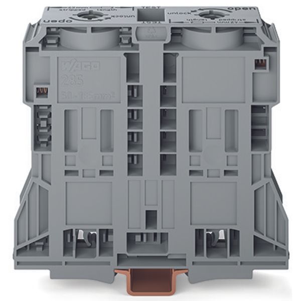 2-conductor through terminal block 185 mm² suitable for Ex e II applic image 1