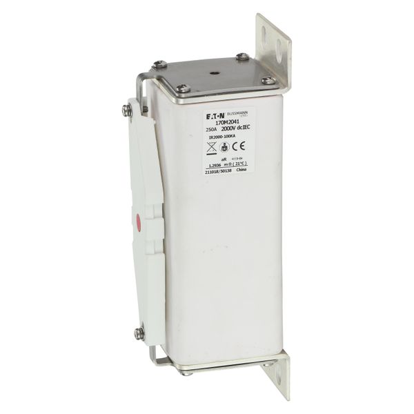 Fuse-link, high speed, 160 A, DC 2000 V, 65 x 89 x 213 mm, aR, IEC, with indicator image 20