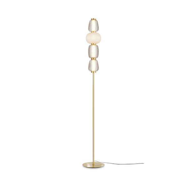 Modern Pattern Floor lamp Gold image 1