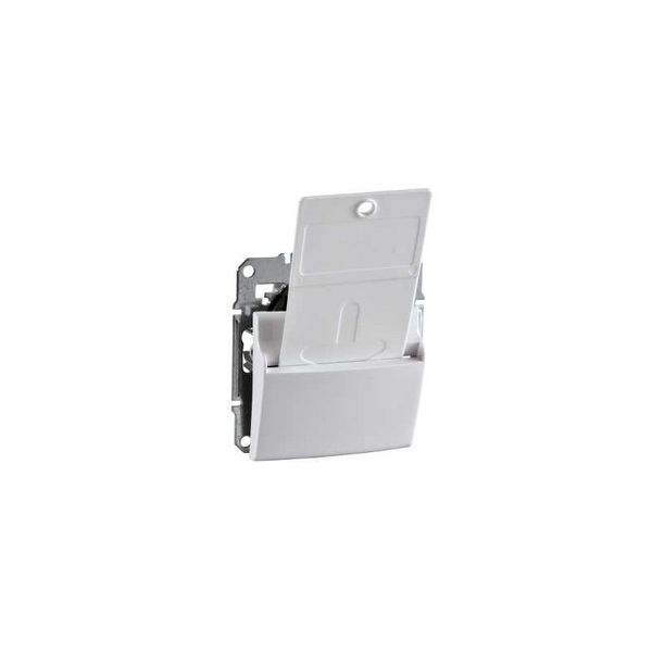 Sedna - hotel card switch - 10AX without frame white image 1