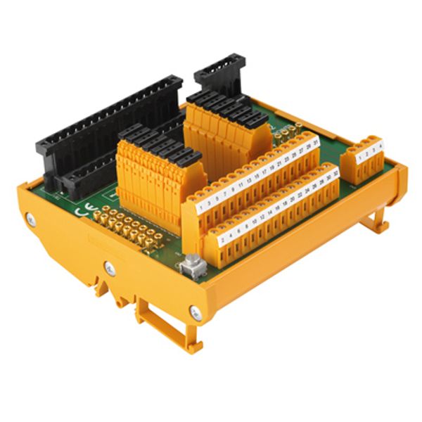 Interface module with terminal, connector, built-in image 1