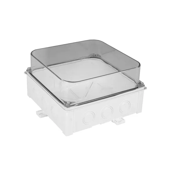 Hermetic enclosure SOH 180x180 white image 1