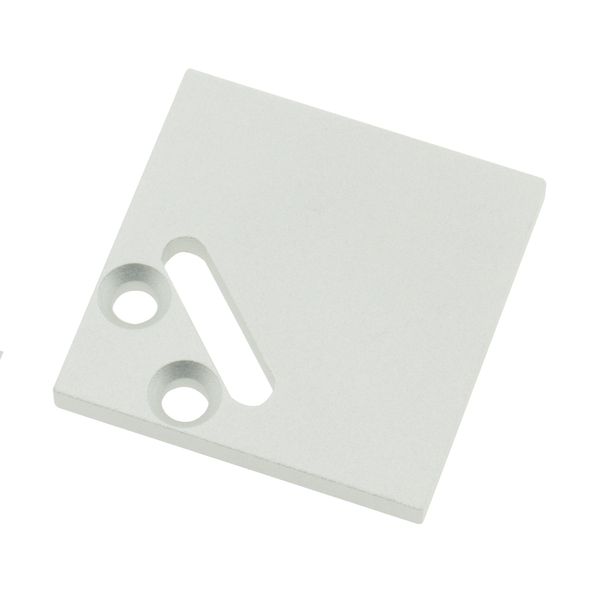 Profile end cap SPL square with longhole incl. screws image 1