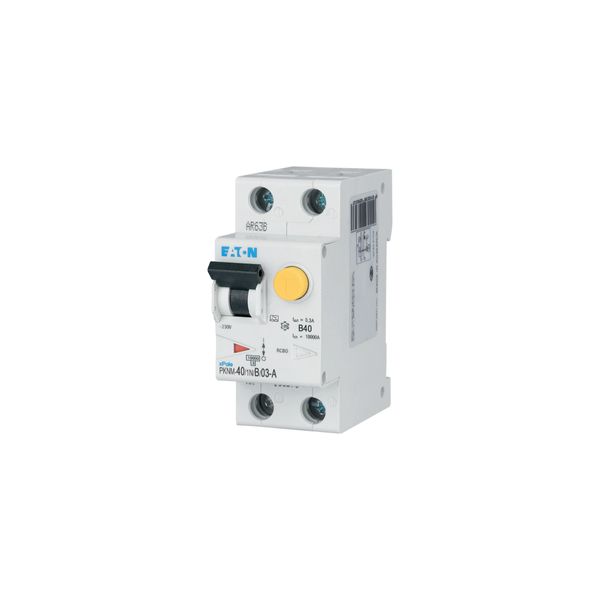 RCD/MCB combination, 40 A, 300 mA, MCB trip characteristic: B, 1p+N, RCD trip characteristic: A image 18