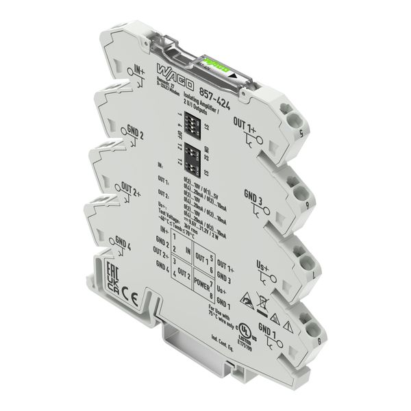 Isolation amplifier Current and voltage input signal Supply voltage: 2 image 3