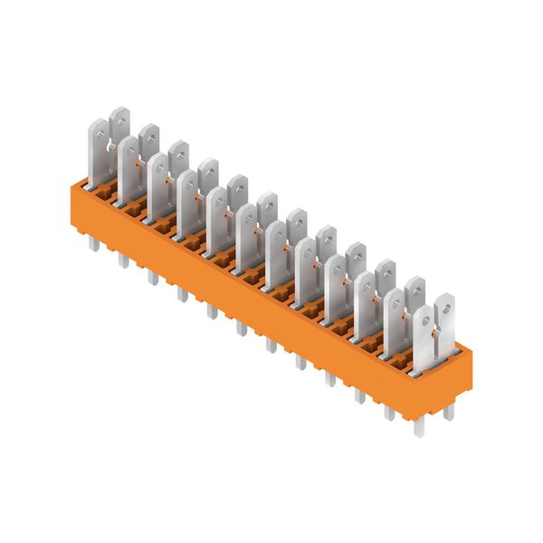 PCB terminal, 5.00 mm, Number of poles: 12, Conductor outlet direction image 2